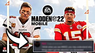 HUGE MADDEN MOBILE 22 NEWS!(DOES THIS MEAN ANYTHING?!)