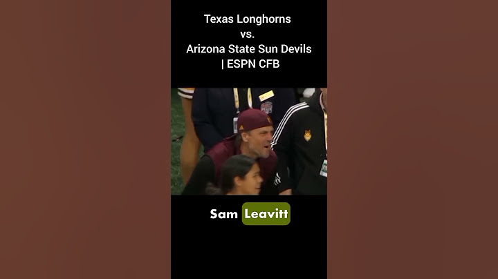 CFP Quarterfinal HALFTIME HIGHLIGHTS: Texas Longhorns vs. Arizona State Sun Devils|ESPN CFB #nfl