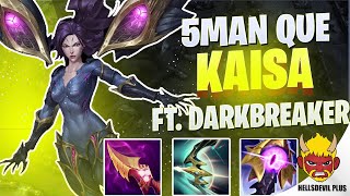 Kaisa 5man Que Ft. @Darkbreaker Wild Rift HellsDevil Plus Gameplay | Episode 1