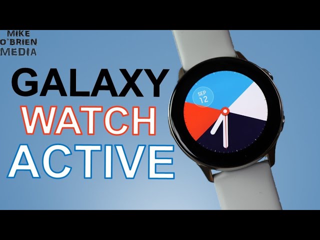 Samsung Galaxy Watch Active (2019) | Full Tour - YouTube