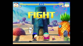 Mugen Fight - Wendy And Brian Vs. Cartman And Stewie