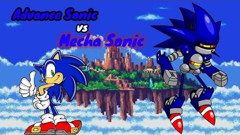 Advance Sonic vs. Mecha Sonic ~ Sonic 3 A.I.R. Mods