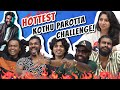 Hottest kothu parotta challenge  daview  vicky shabby afro bugiimaan kayshana dinesh