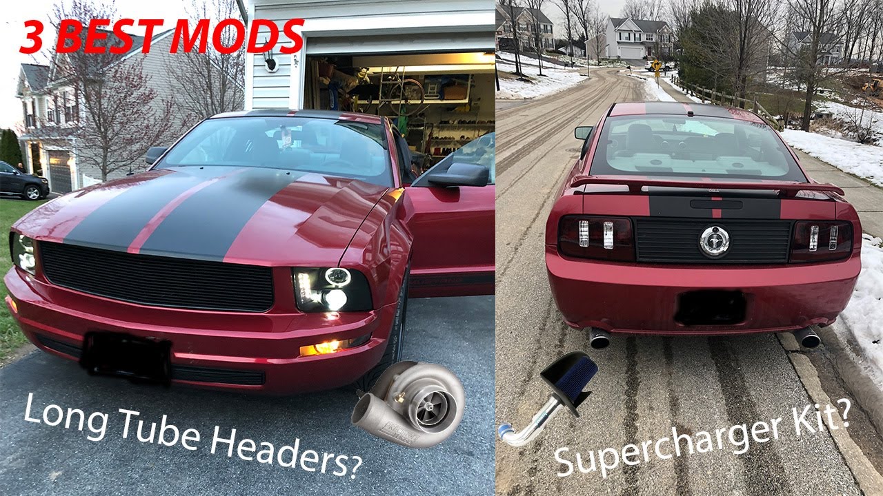 3 Best Mods For Power Gains For The 2005-2010 V6 Mustang For Under $500