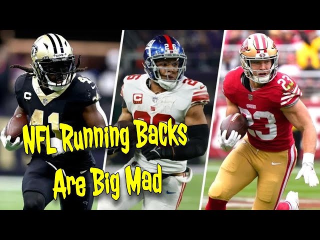 NFL Running Backs Are Big Mad