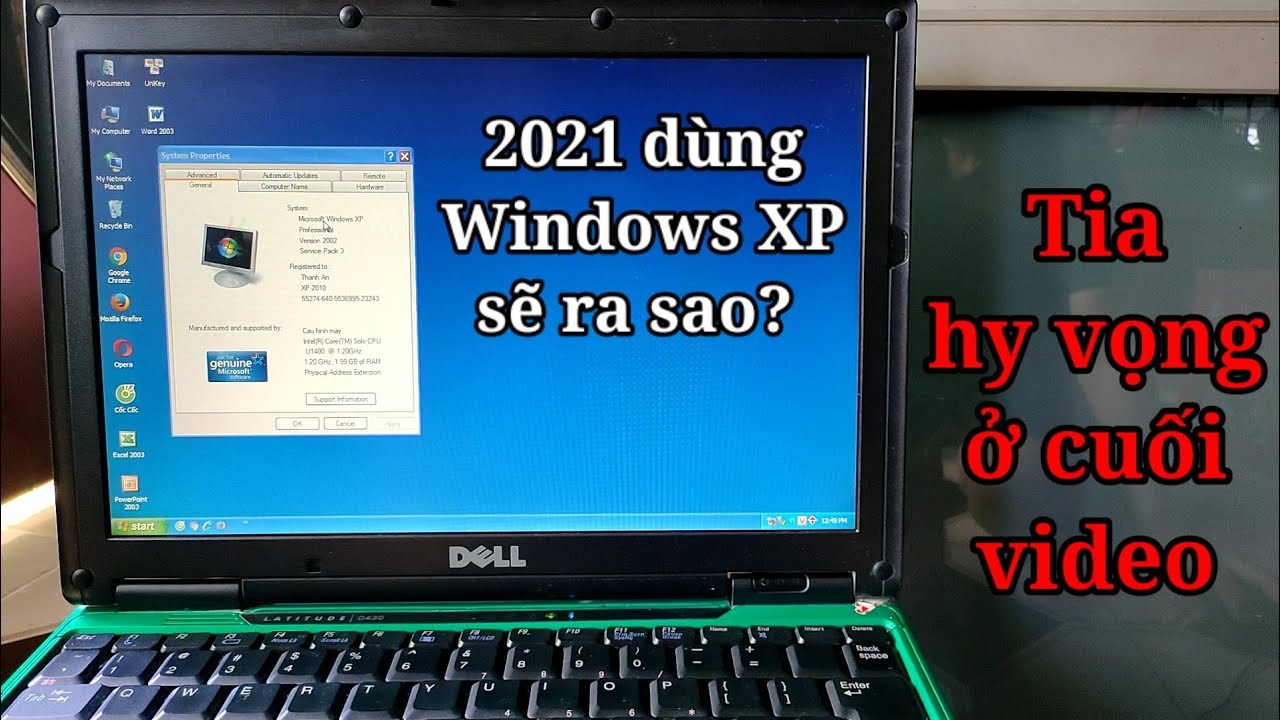 จําลองวินโดว์ xp  2022 New  Dùng Thử Windows XP Trên Laptop 800K Và Cái Kết | hóng hớt công nghệ