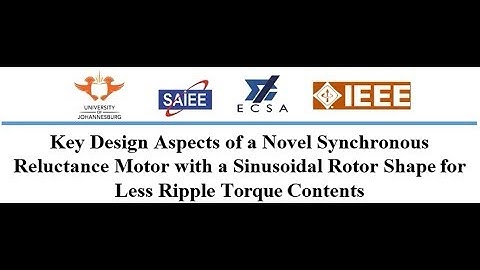 SAIEE Rotating Machines Section | Presentation by Dr. Mbika Chris Muteba