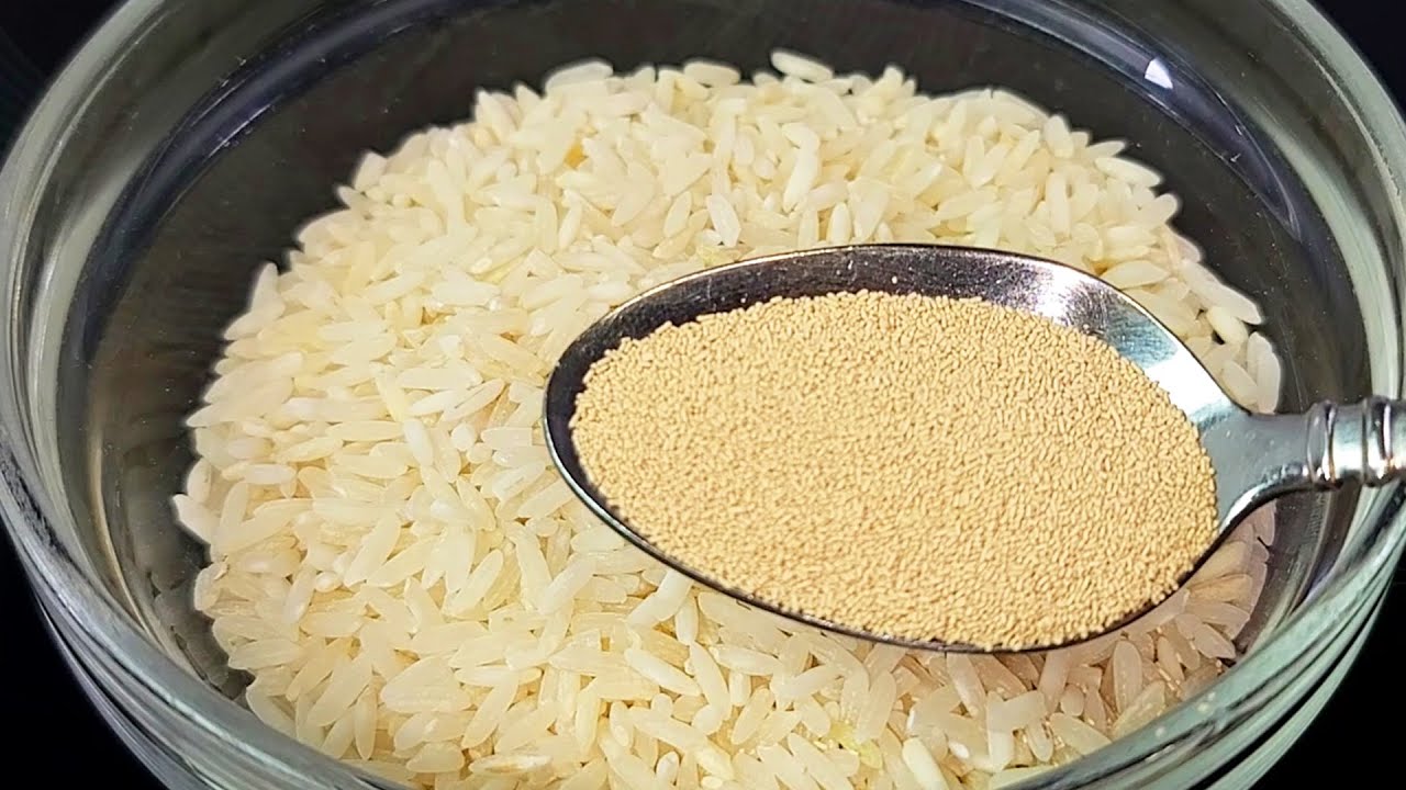 Смешайте дрожжи с рисом, вы будете поражены! Давно забытый РЕЦЕПТ!
