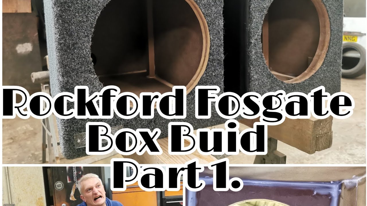 Rockford Fosgate T1D212 Twin Custom Subwoofer Box. Part 1. - YouTube
