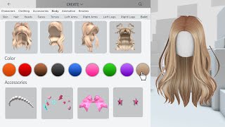 You can make HAIRS in Roblox? 😳😱 screenshot 5