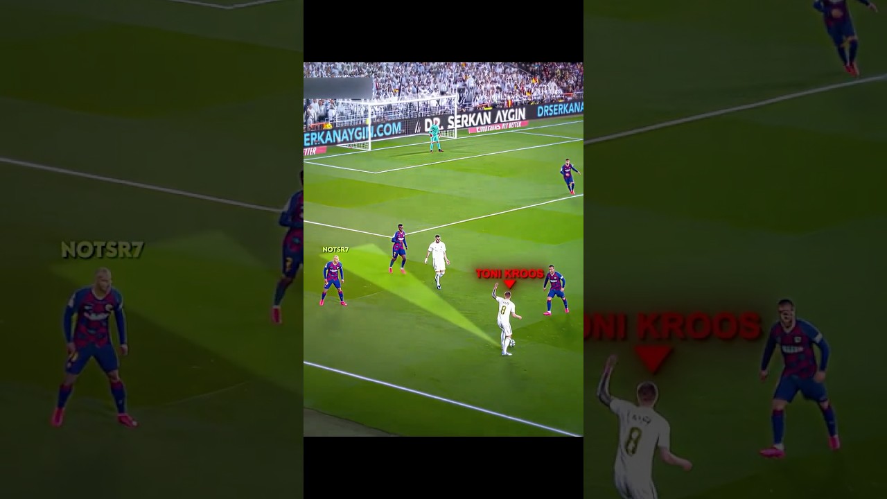 Toni Kroos 200 IQ Assist 🤯🔥