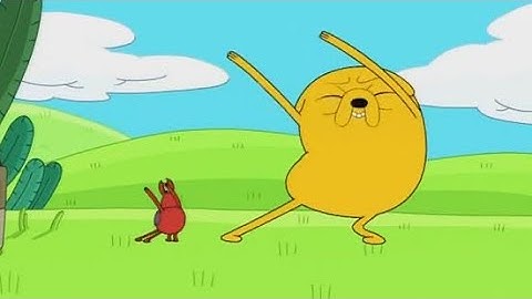 Jake Shows Bug How To SHAKE IT🍑😎🔥#adventuretime #explore