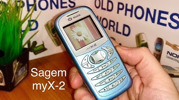 Sagem myX-2 - by Old Phones World