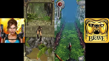 Lara Croft Relic Run Vs Temple Run Brave