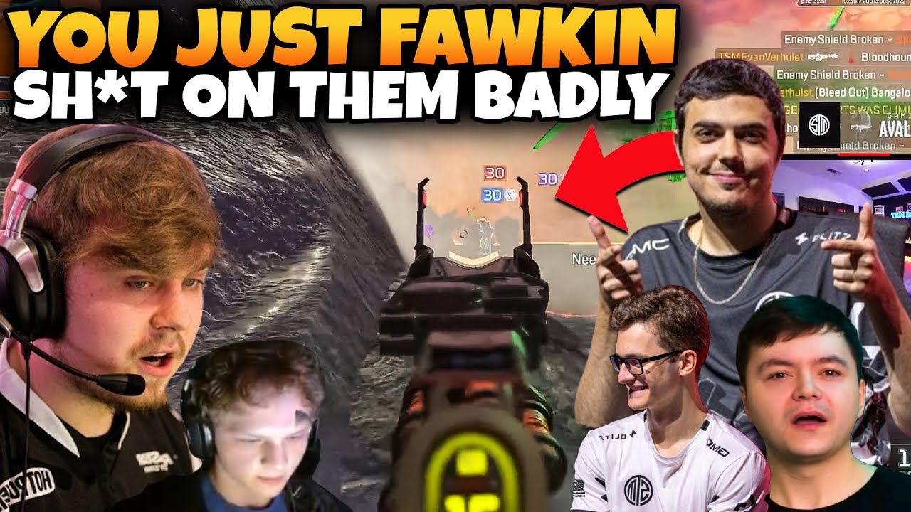 When LG & OXG Get ROLLED by TSM Imperialhal & The Boys in ALGS Pro ...