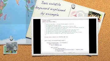Java volatile keyword explained by example,Volatile in java,java volatile vs static,JSR-133