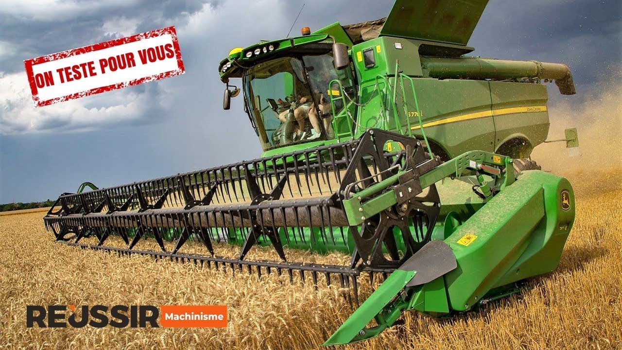 Essai Moissonneuse Batteuse John Deere S770i Youtube Essai Moissonneuse Batteuse John Deere S770i Youtube