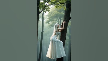 White Hair Witch Chudail Swinging on Trees!🪾👹🧹💃🏼 #horror #scary #spooky #creepy #viral #shorts