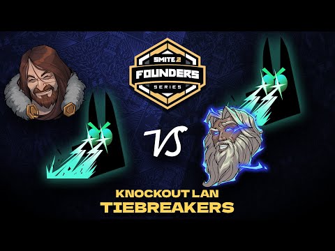 SMITE 2 Founder's Series - Knockout LAN Day 4 - TIEBREAKERS