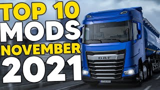 TOP 10 ETS2 MODS - November 2021
