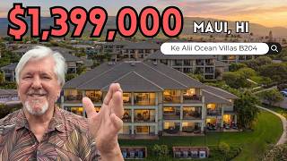 Maui Condo For Sale in Kihei | Walkthrough Ke Alii Ocean Villas B204 | Hawaii Luxury Real Estate