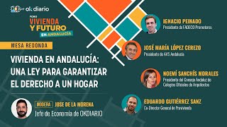 Noemí Sanchís: "El 70% de Andalucía no puede acceder a una vivienda"