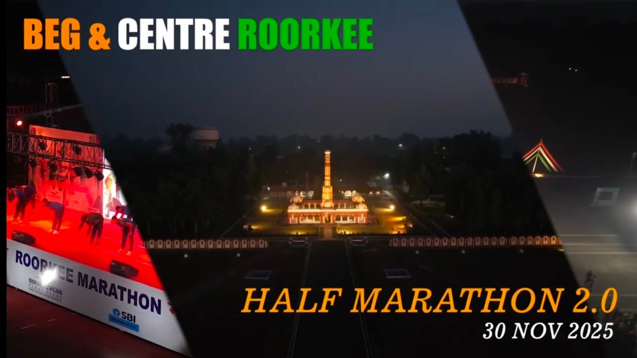 BEG & Centre Roorkee Half marathon 30 Nov 2025#punjabisong #ytstudioes ...