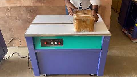 Semi Automatic Strapping Machine | Available on IndiaMART