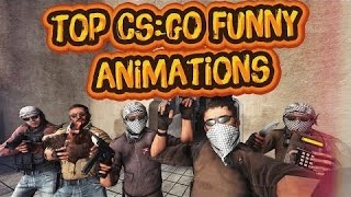 TOP 5 CSGO FUNNY ANIMATIONS