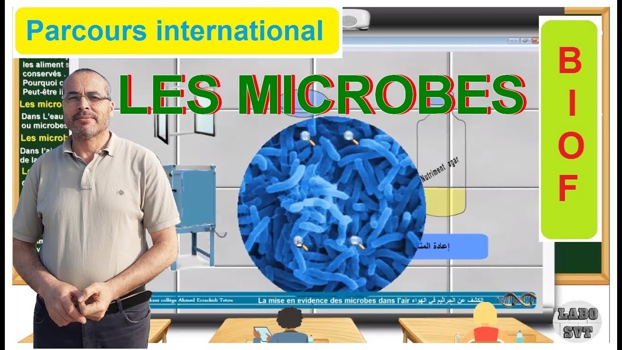 PARCOURS INTERNATIONAL BIOF les microbes