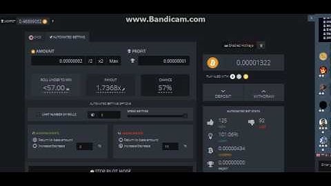 Bitsler strategy how to make 400K satoshi in minutes Make money Bitcoin 1
