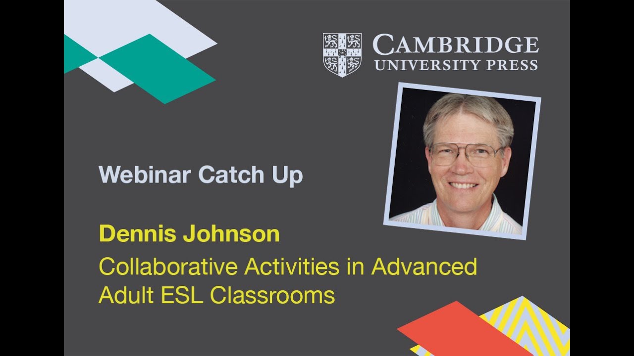 Collaborative Activities in Advanced Adult ESL Classes - YouTube