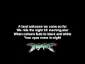 DragonForce - Heart Of A Dragon | Lyrics on screen | HD