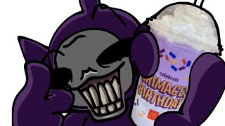 Tinky Winky tries The Grimace Shake | Slendytubbies Animation