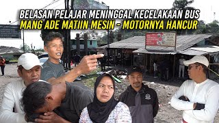 BELASAN PELAJAR ASAL DEPOK M3N1NGG4L DALAM KECEL4K44N BUS | MANG ADE MATIIN MESIN | MOTORNYA HANCUR