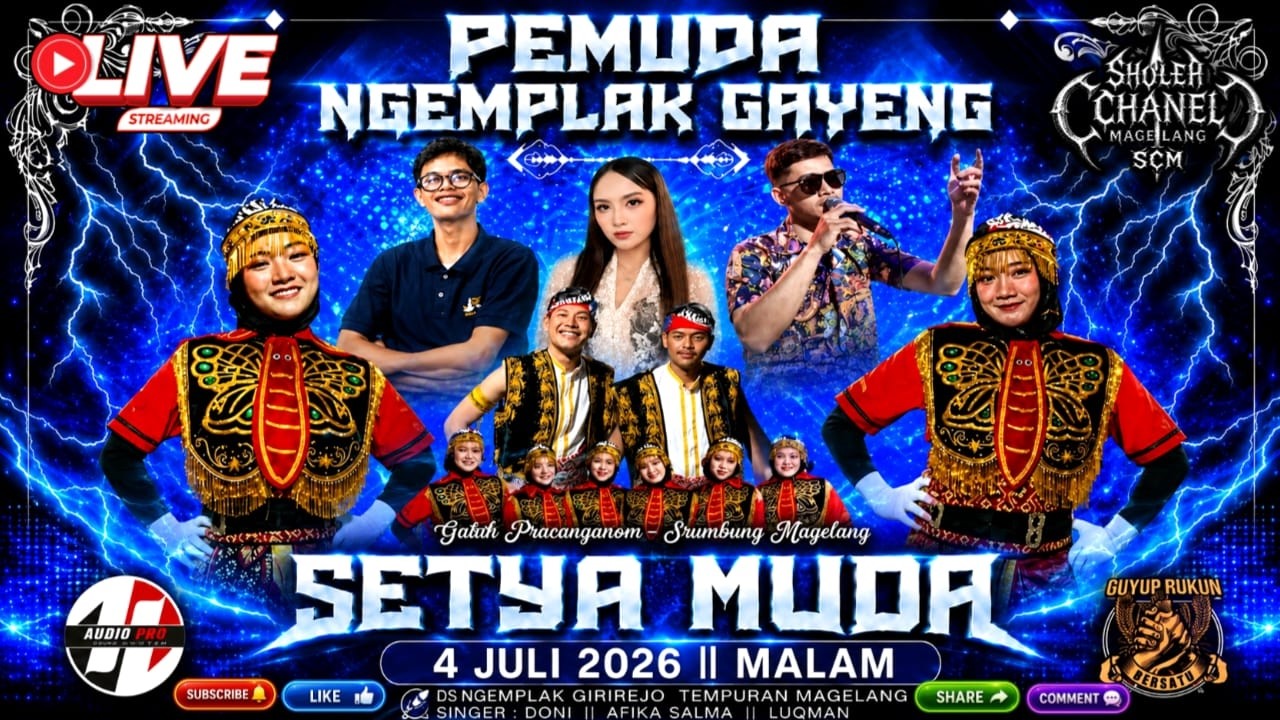 🔥LIVE STREAMING BRODUT NEW SETYA MUDA 📌 NGEMPLAK GIRIREJO TEMPURAN MAGELANG