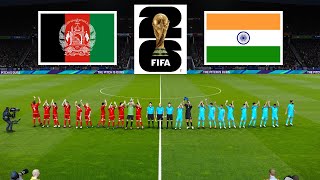 Afghanistan vs India ● FIFA World Cup 2026 Qualification | 21 March 2024 Gameplay