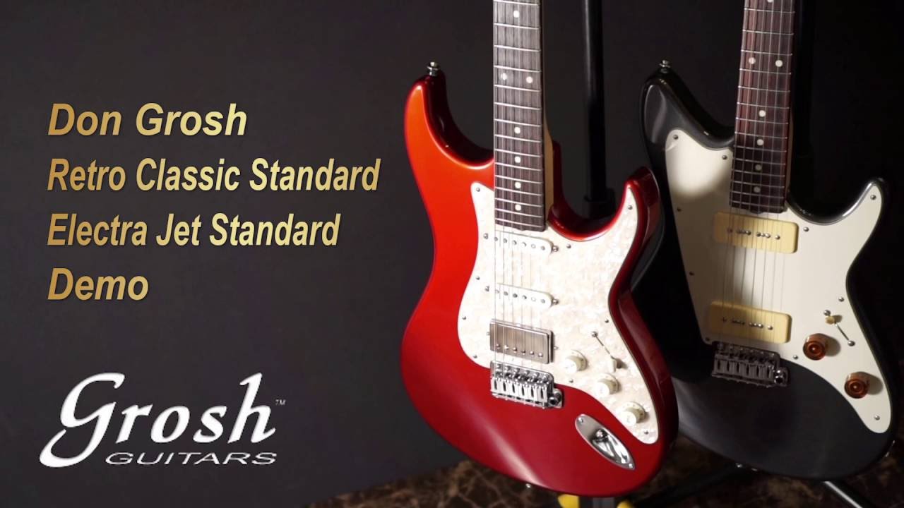 MusicForce] Don Grosh Retro Classic Standard & Electra Jet