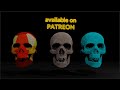 SKULL Vellum Grain Group activation scene file