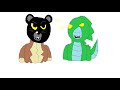 Jaguaro &amp; Gator Ghoul (SDATCC01) are both confused Art Comic by J.A. Ealy (AAP)