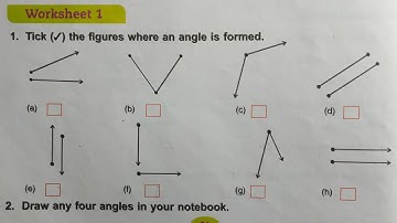 DAV Class 4 unit 10 worksheet 1 ।। Math class 4 chapter 10 worksheet 1 dav public school