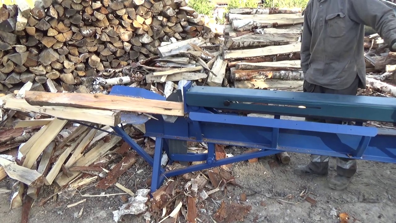 diy build 48" stroke log splitter - YouTube