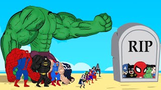 Rescue Team Baby Hulk, Spider Man, Batman: Returning from the Dead SECRET - SUPER HEROES MOVIE