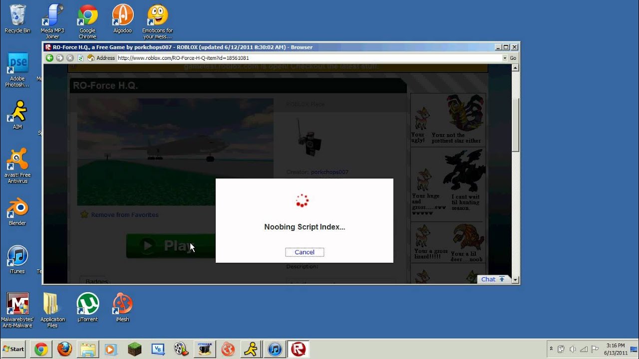 roblox download for windows 7