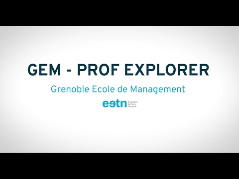 EETN ISP KU Leuven: Prof Explorer with GEM