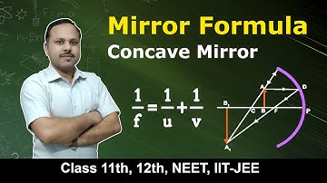 Mirror Formula for Concave Mirror ( Real Image) | 12th Physics Term 2 #cbse