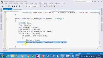 NTTuan CSLT Video19 Winform Dieu khien listView Chen