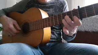 Video thumbnail of "Er is er één jarig hoera - verjaardagsliedjes op klassieke gitaar"