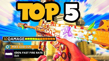 TOP 5 *NEW* MOST OVERPOWERED GUNS IN MW3.. (Best Class Setup) COD Modern Warfare 3 Gameplay