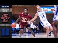 Boston College vs. Duke Condensed Game | 2020-21 ACC Men's Basketball